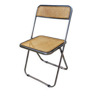 Chaise pliante cannée - type