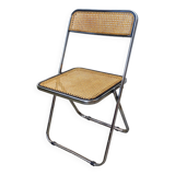 Chaise pliante cannée type Castelli