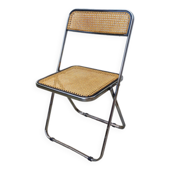 Chaise pliante cannée type Castelli
