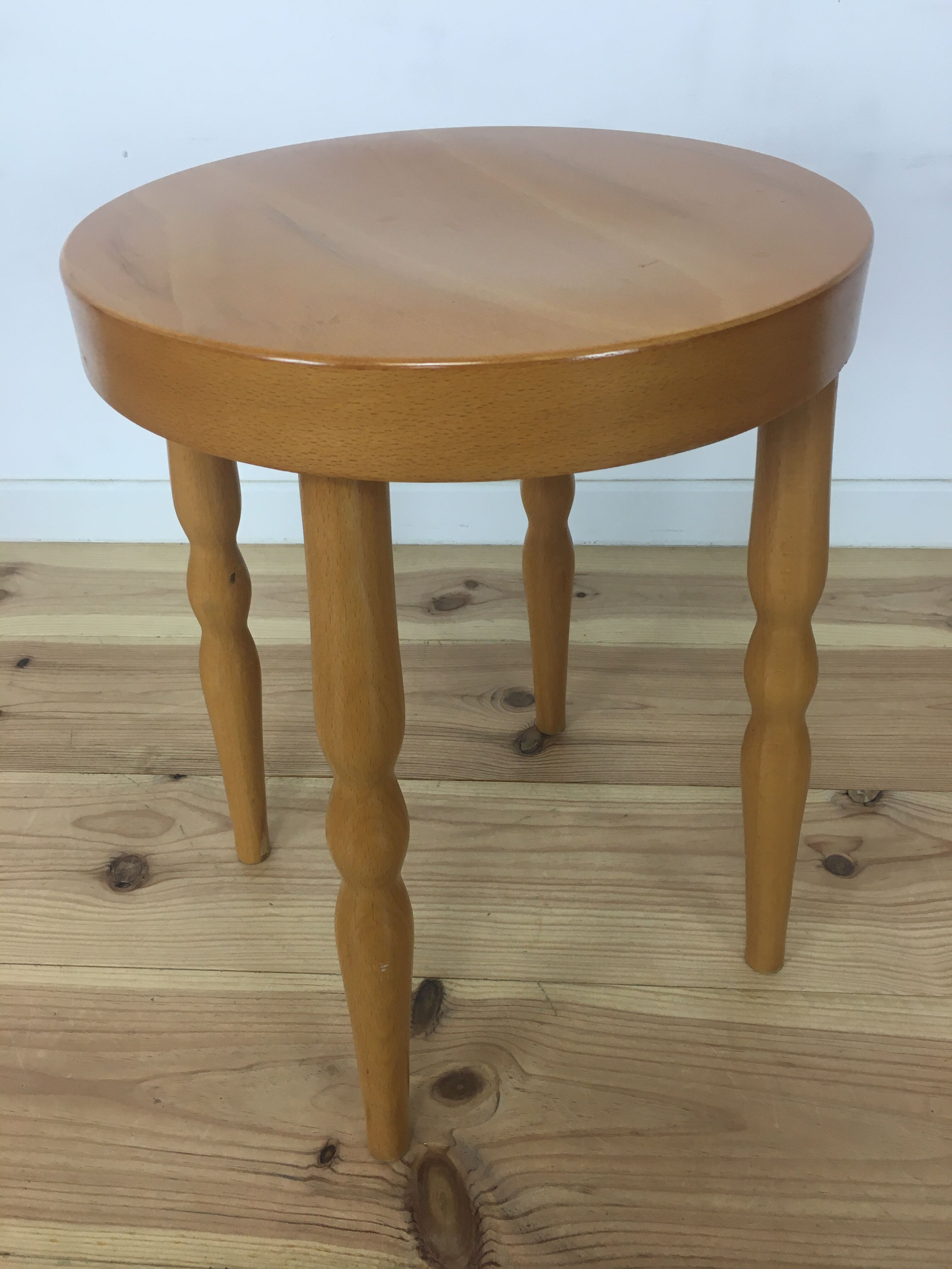 Baumann wooden bistro stool
