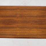 1960s Johannes Andersen rosewood nesting tables for cfc Christensen of Silkeborg, Denmark