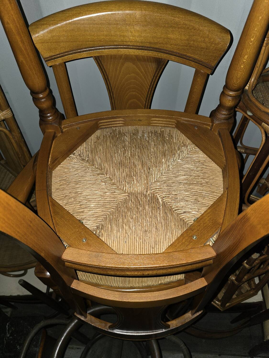 Set of 4 chairs - Provencal style armchairs