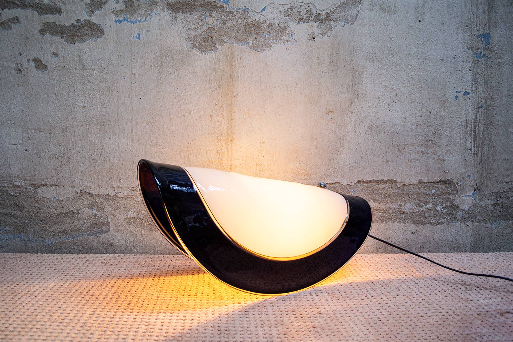 Italian Table Lamp in Murano Glass, 1980s