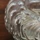 Ceiling light in cast glass circa 1950