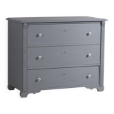 Commode gris argenté, c.1900