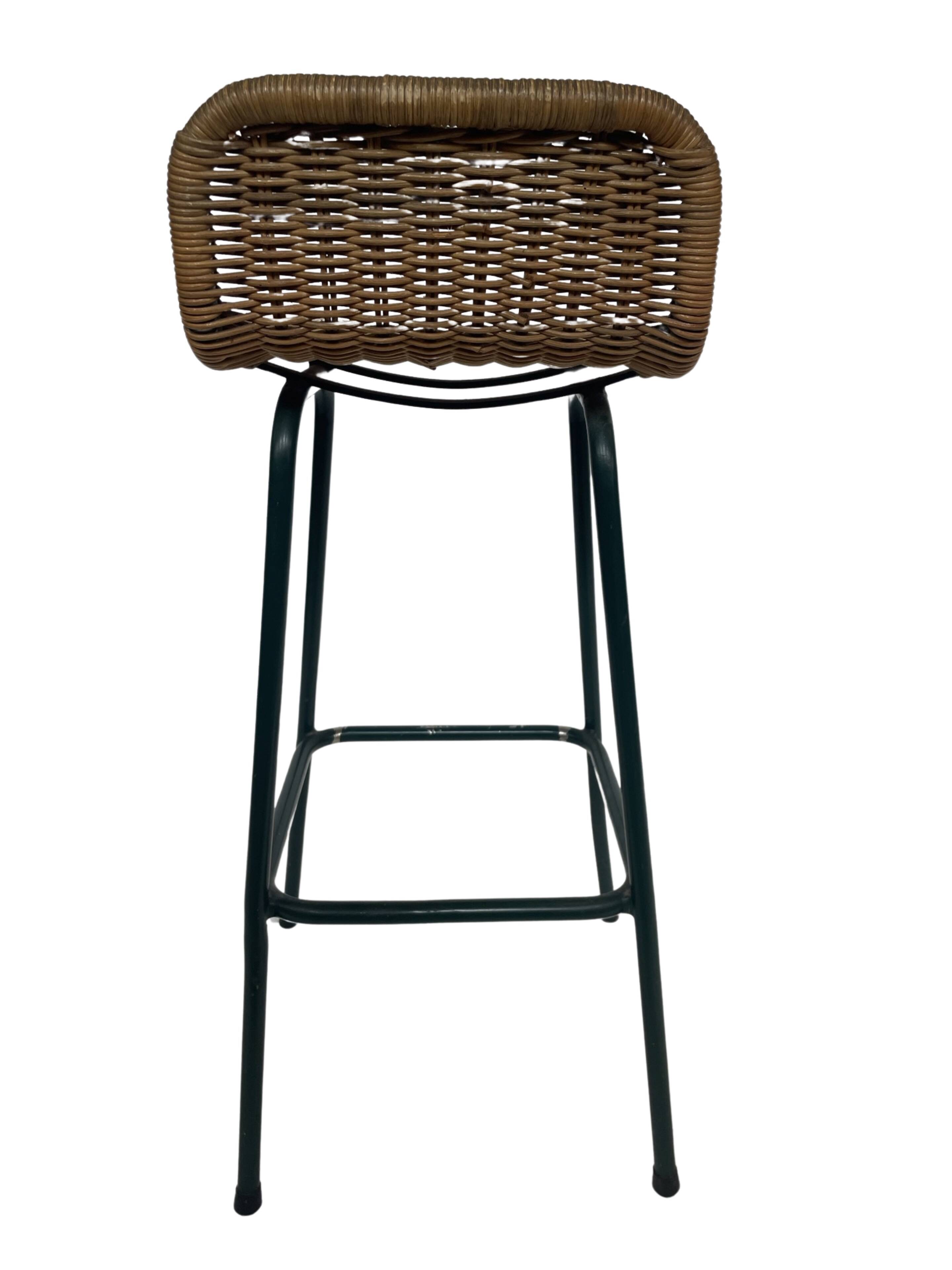 Vintage stool barstool Dirk van Sliedregt Rohe Noordwolde