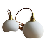 Pair of portable lamps