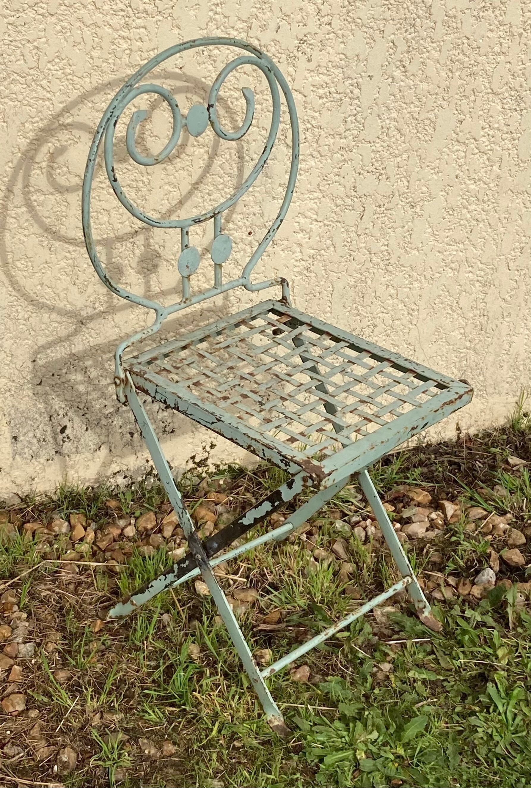 Chaise de jardin