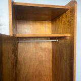 Wooden cloakroom cabinet