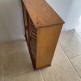 Vintage doll cabinet