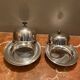 Beautiful set of two old caviar bells