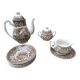 Royal Tudor collection English porcelain set Coaching taverns