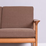 Mid-Century danish oak sofa by Sven Ellekaer for Komfort, 1960s