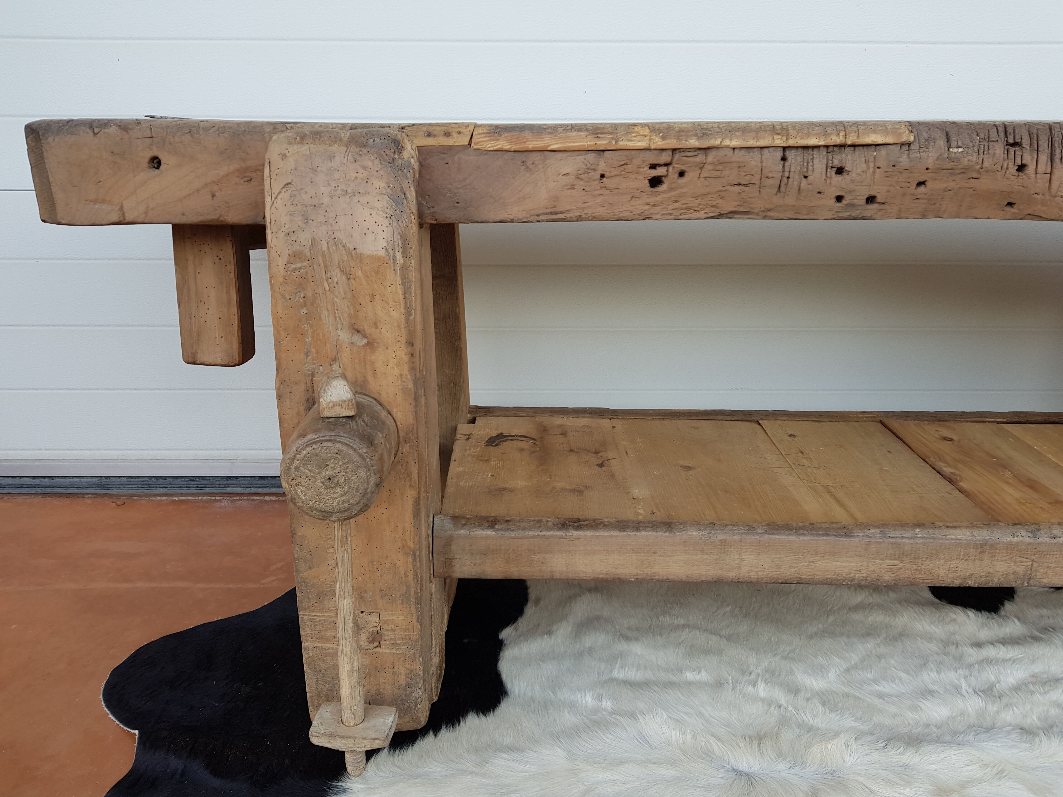 Farm workbench 19th century