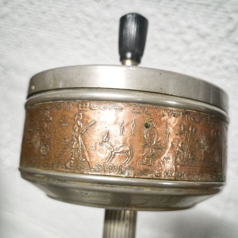 Marble standing ashtray