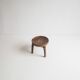 Wa-Hehe tribal carved tripod stool, Tanzania 1950s