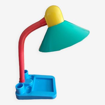 Vintage multicolor Aluminor lamp