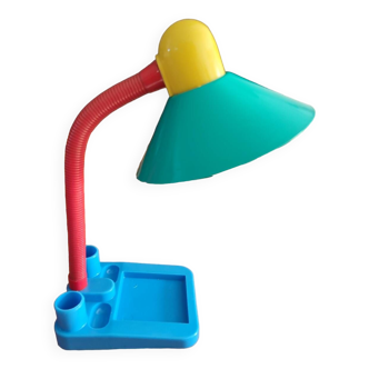 Vintage multicolor Aluminor lamp