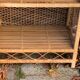 Rattan wicker shelf, 3 floors vintage 1960/70