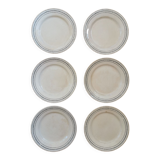 Plates in iron earth Gien