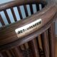 Wicker rattan umbrella holder