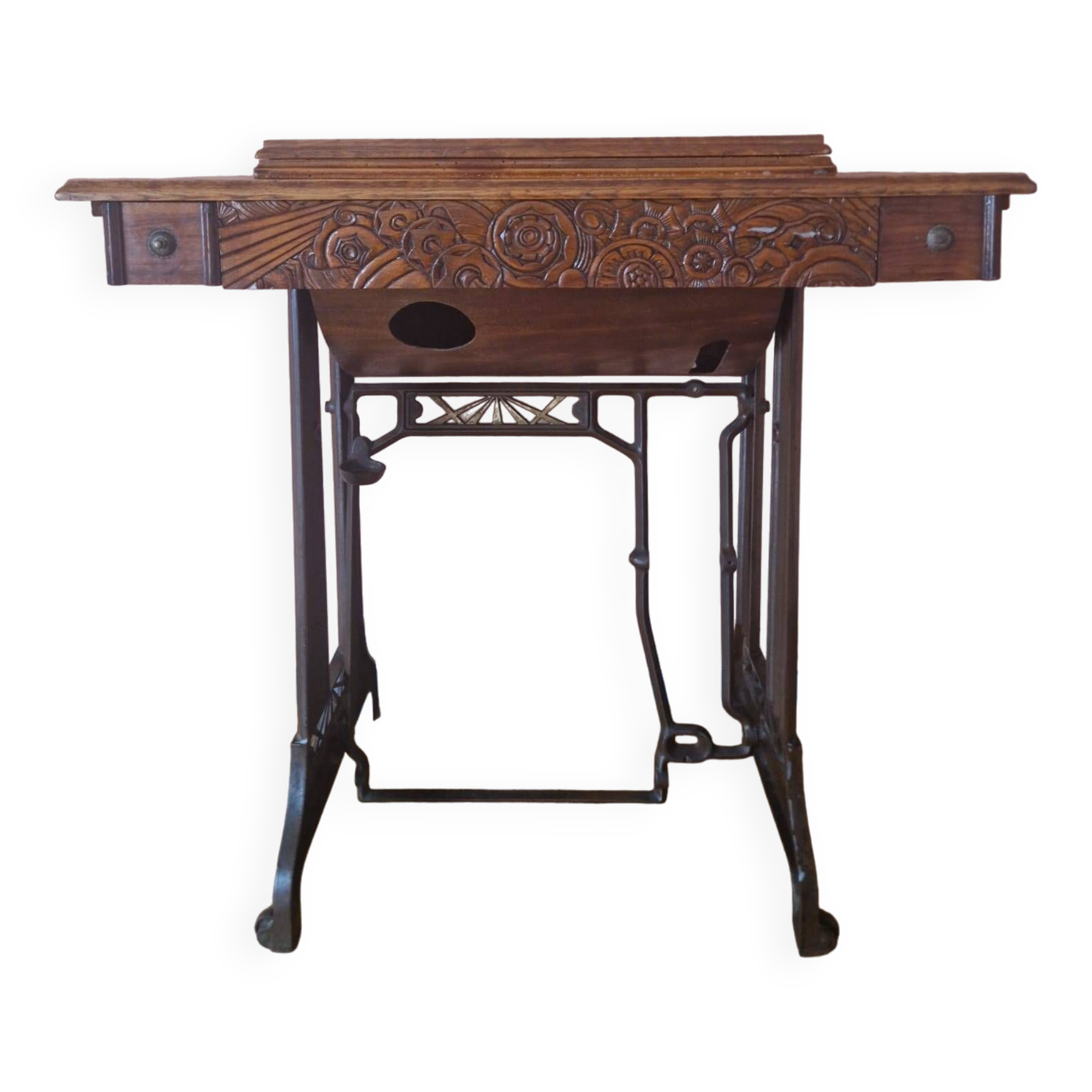 Sewing machine table