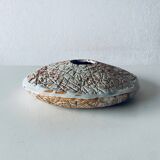 Large flat lentil vase