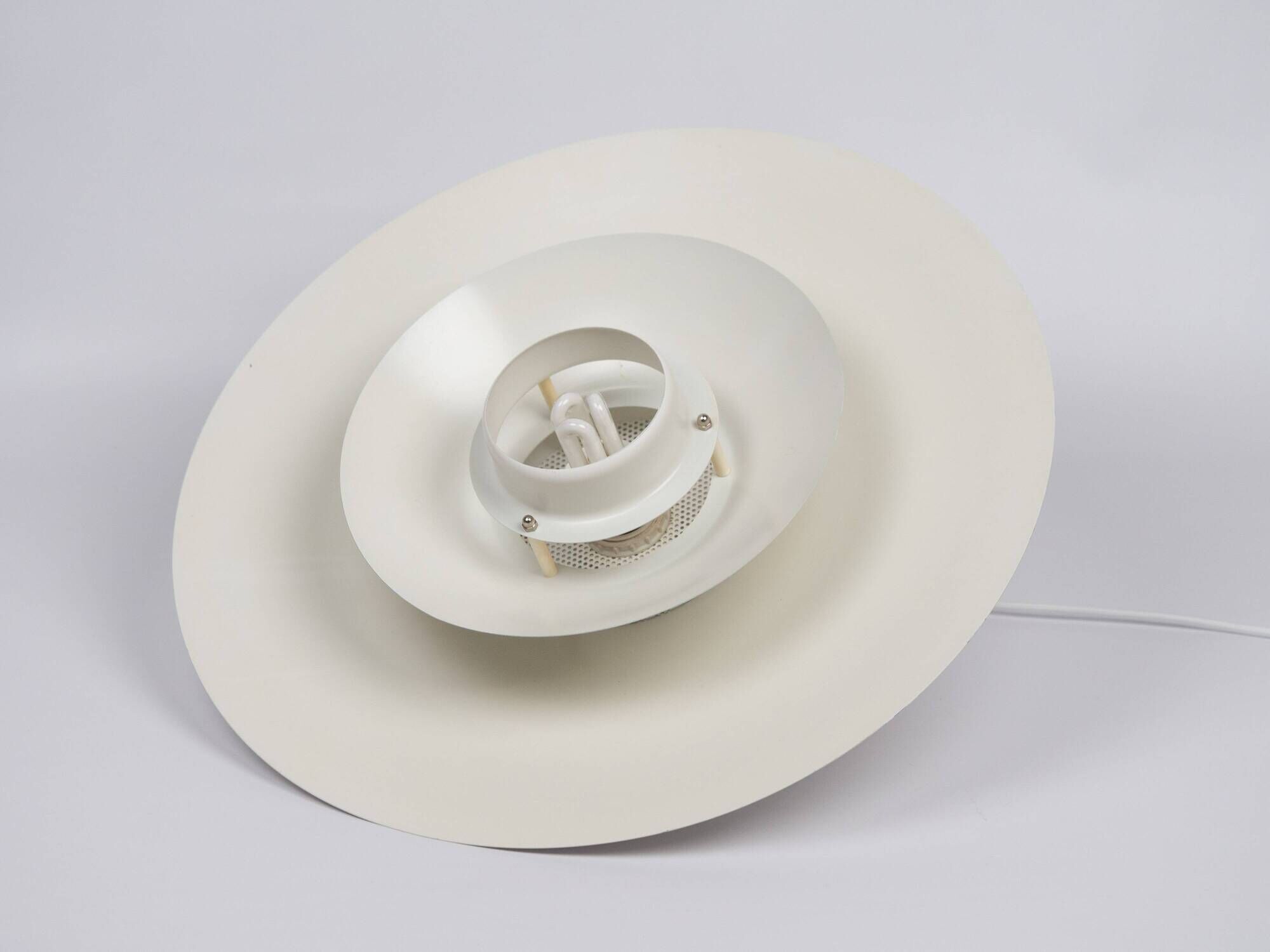 Vintage Kurt Wiborg Pendant Lamp for Jeka, 47 cm, Danish Mid-Century Design