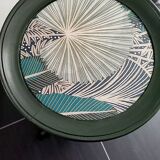 Vintage pedestal table restyled