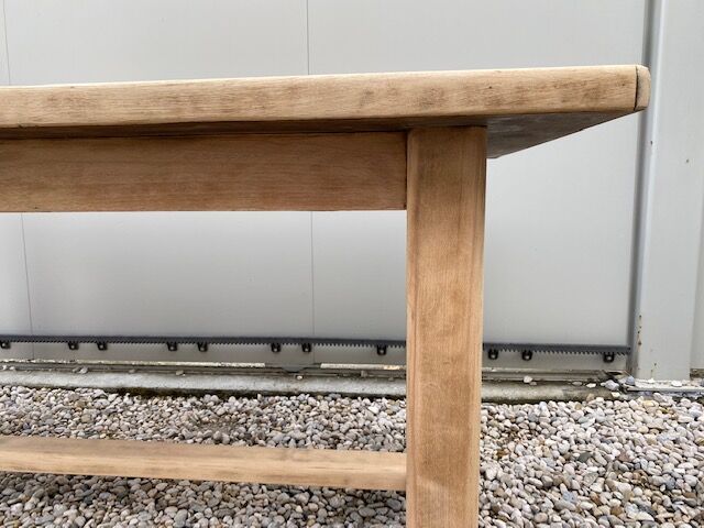 Stripped farmhouse table 180 cm
