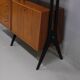 Vintage double multifunction teak bookcase 1960s sweden