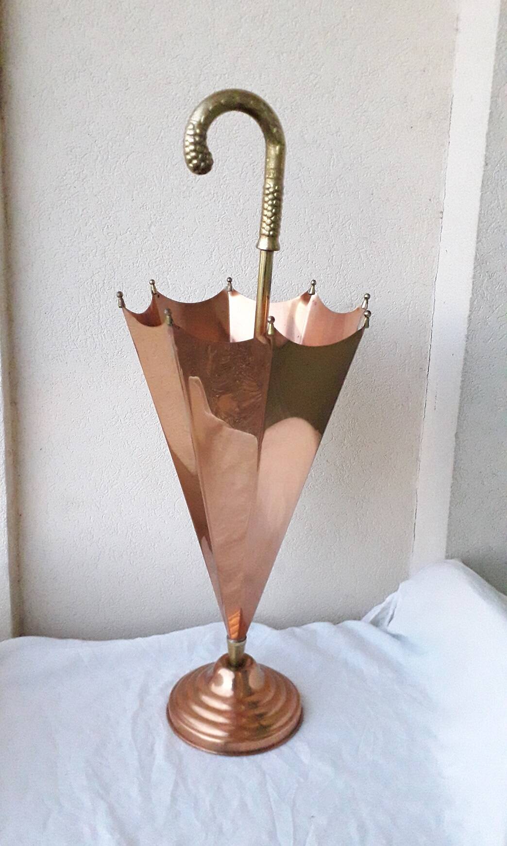 Porte-parapluie cuivre