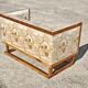 Jugendstil canapé by Josef Hoffmann 1902 by Wittmann 1980s