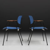 6 chairs by Willy Van der Meeren 1950's