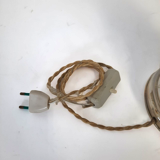 Three vintage bedside lamps in silver