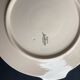 Round plate digoin sarreguemines france
