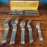 Ercuis silver metal cutlery