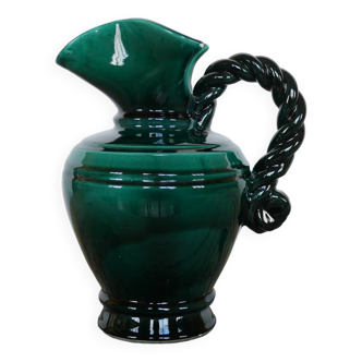 Vintage ceramic vase pitcher by Marius Giuge, Vallauris