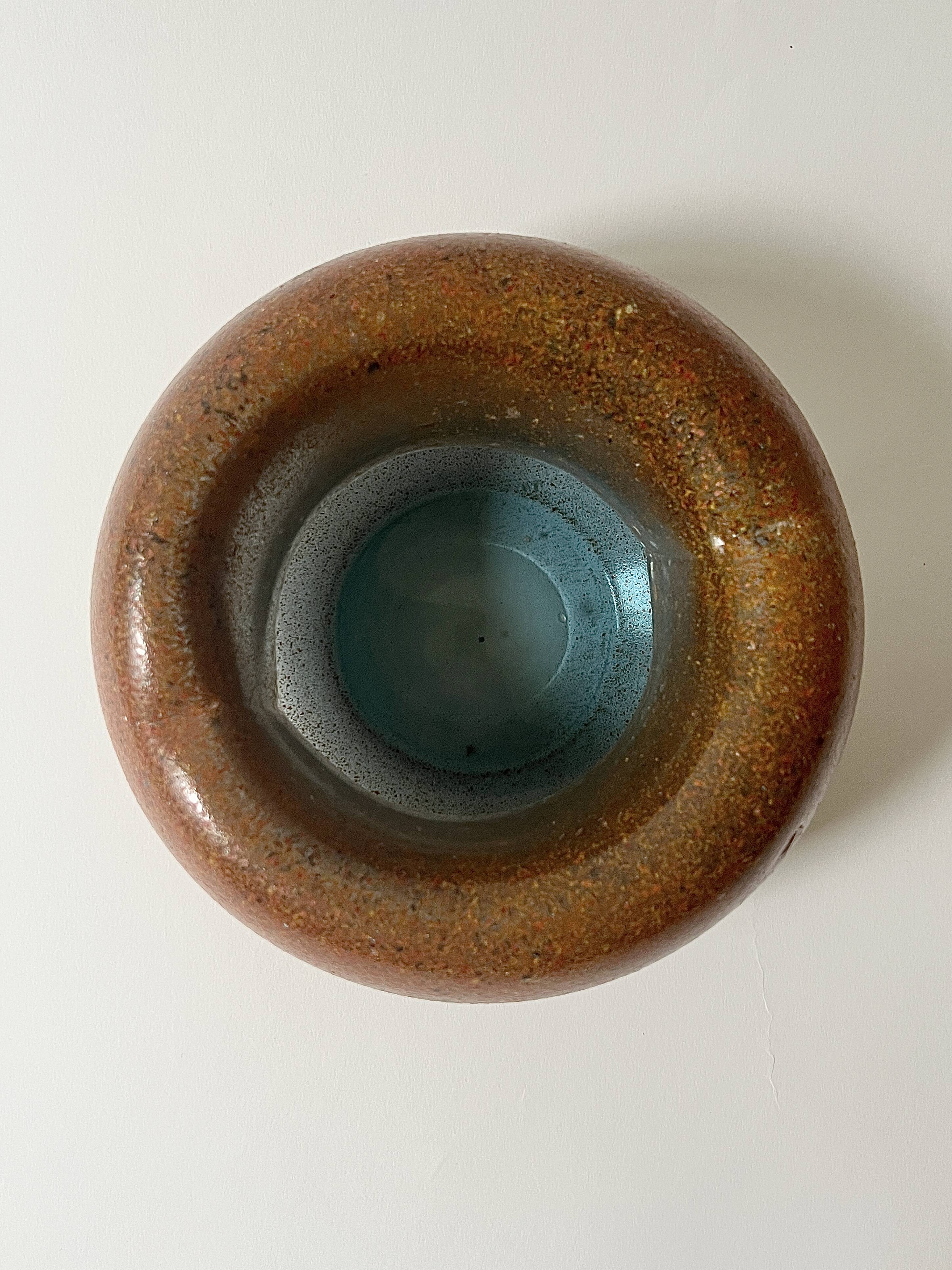 Glass trinket tray, Master glassmaker Werner Manesse, design 1970