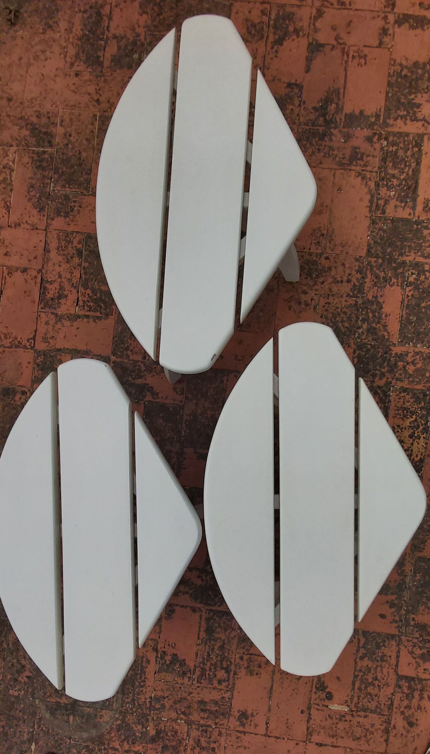 3 coffee tables triconfort 1960