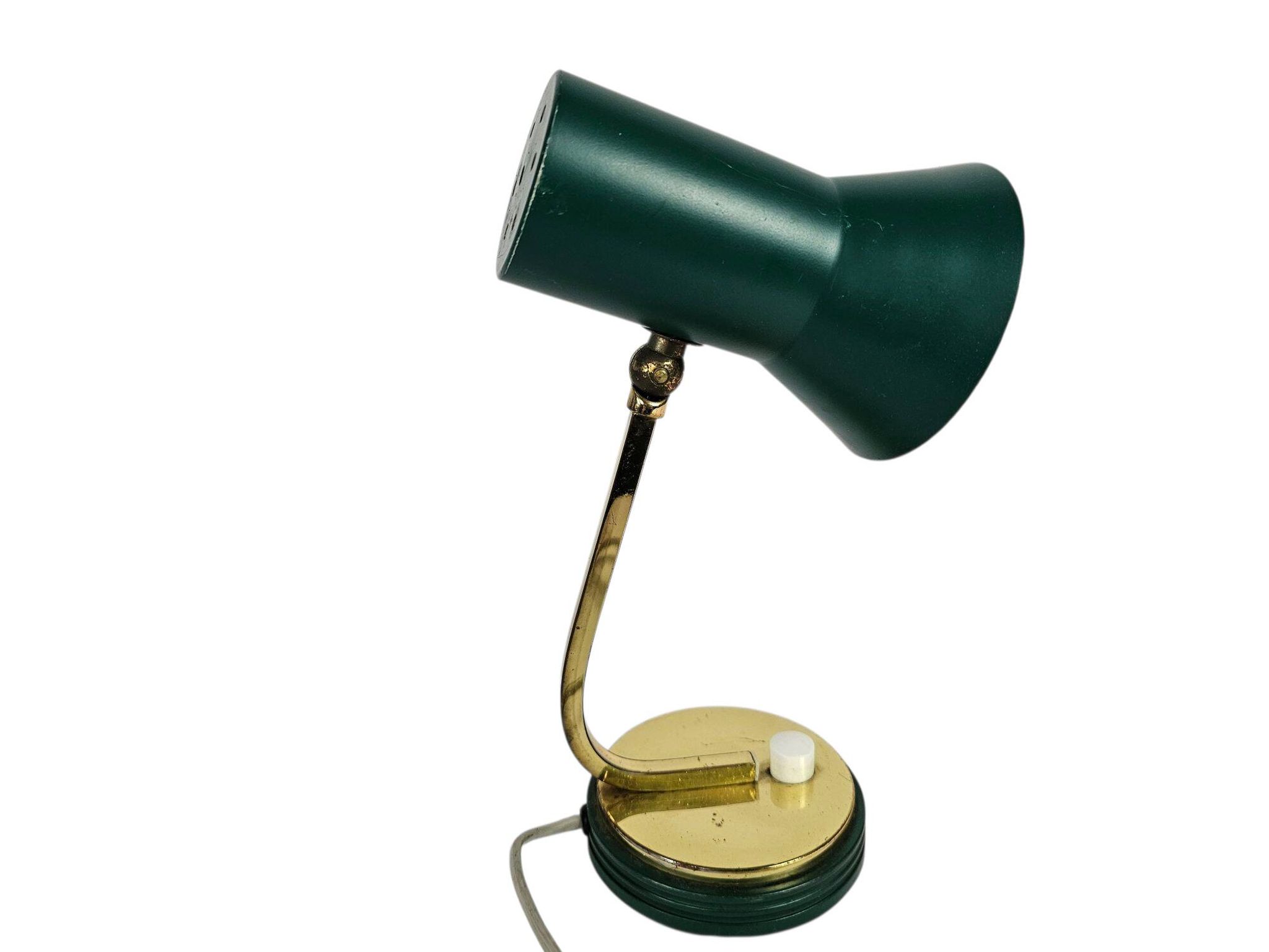 Pfäffle Leuchten - lampe de table - lampe de bureau - Allemagne - métal - laiton - années 70