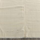 8x10 Cream & Beige Handmade Wool Vintage Rug, 248x301Cm