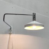 Swiss wall lamp Pentarkus mid-century by Rosemarie and Rico Baltensweiler for Baltensweiler, 1950s.