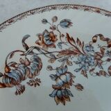 Floor plate in earthenware