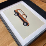 Deco design frame - matra simca rancho