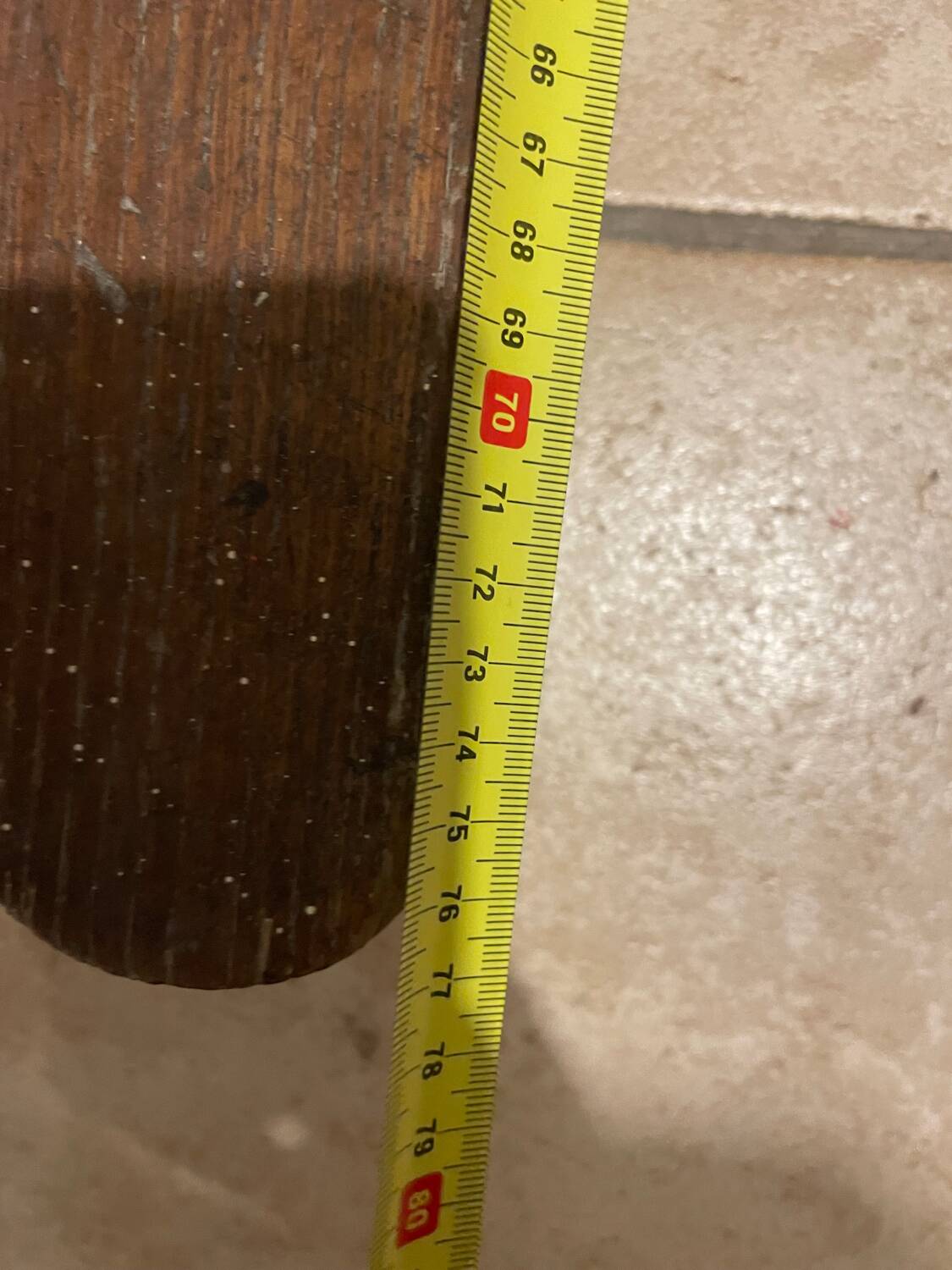 Old solid oak painter's easel