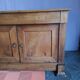 Two-door sideboard, walnut sideboard, antique sideboard.