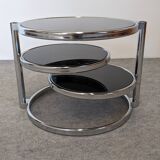 Space Age 3-tier coffee table by Leitmotiv-Swivel, Netherlands circa 1970