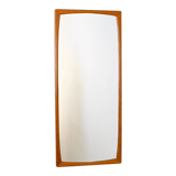 Mirror with teak frame