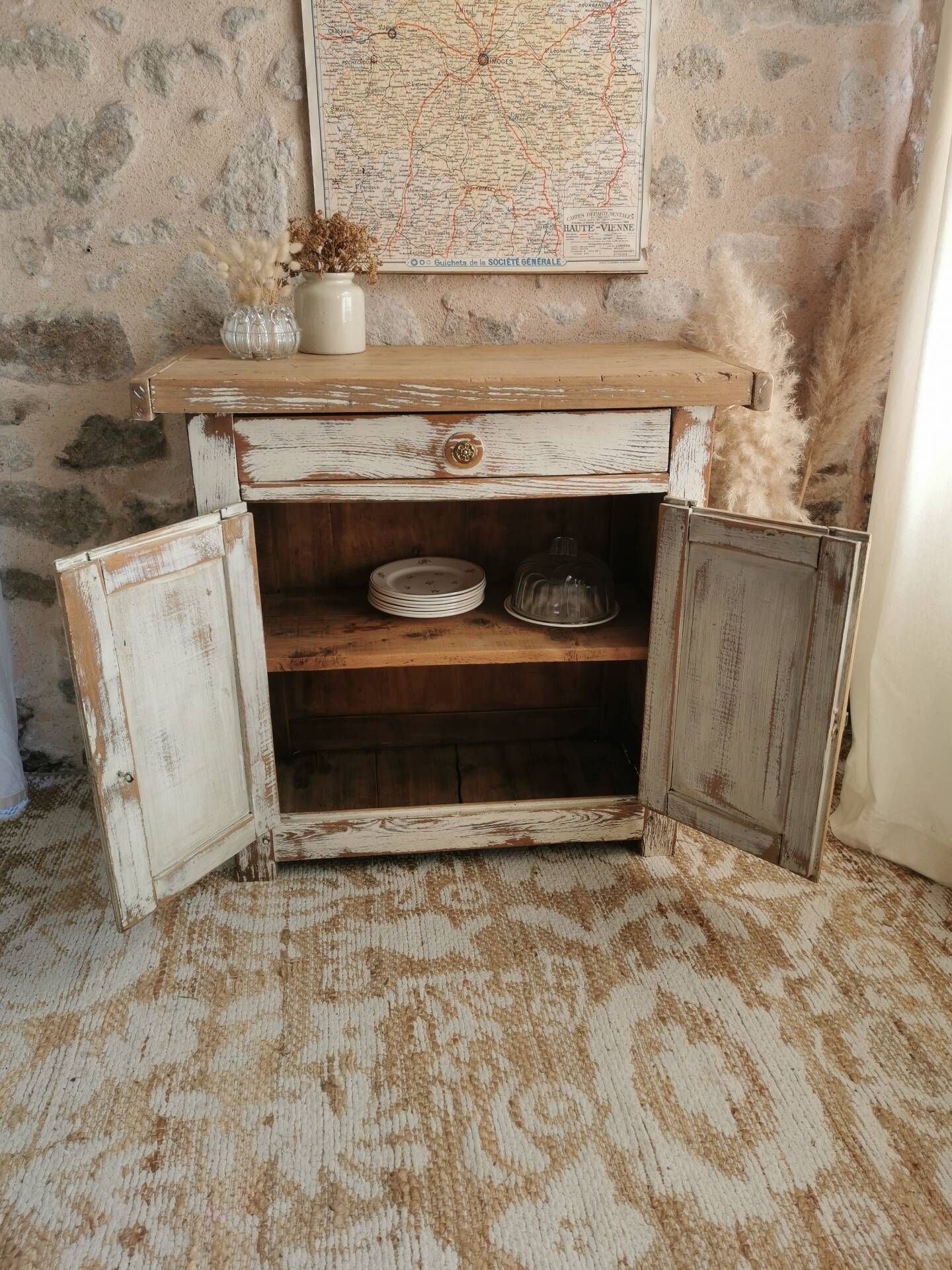 Small workbench, antique trade furniture